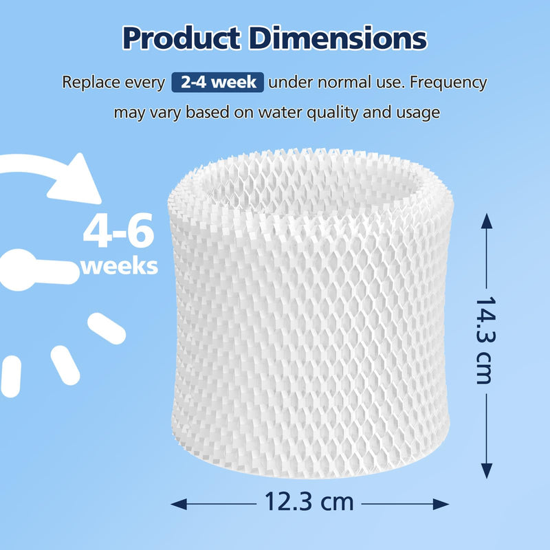 Humidifier Filter Replacement for Canopy Bedside & Nursery, 4-Pack 4 Pack