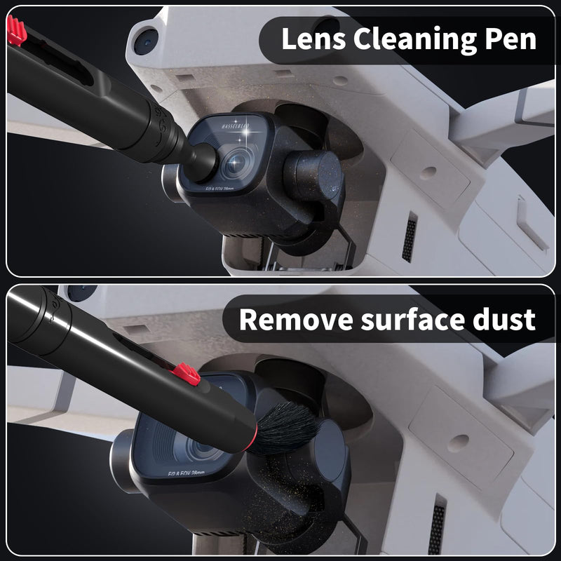 Drone Cleaning Kit for DJI, Holy Stone, Scoot, FPV Drone, Hobby RC Quadcopters & Multirotors - Ultimate Solution for Drone Maintenance - Safe for All Drone Surfaces - Enhance Performance and Clarity