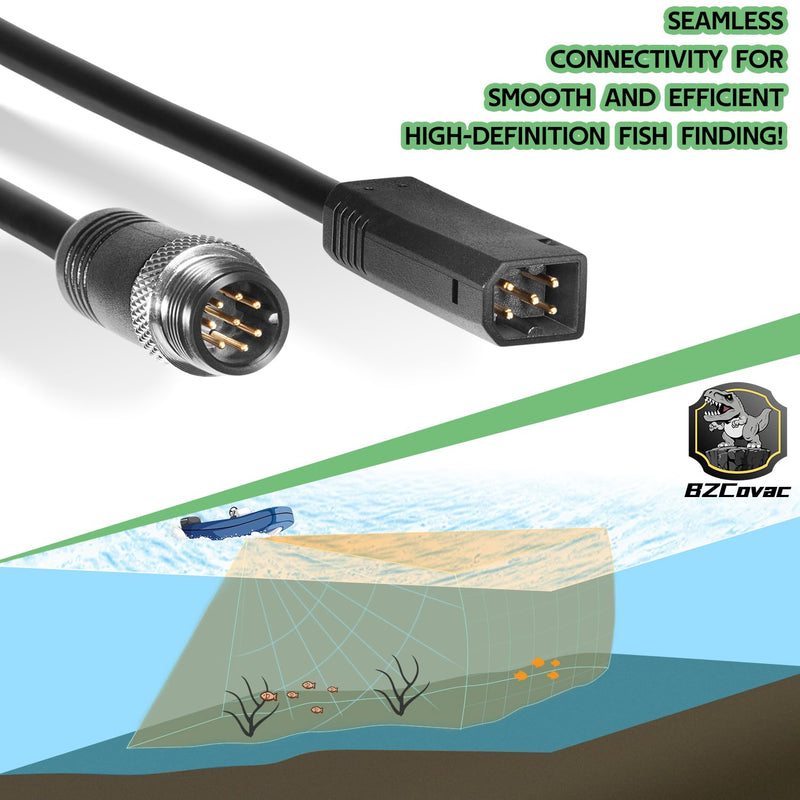 720074-1 AS EC QDM Ethernet Dongle Adapter Cable for Humminbird Helix Fish Finders