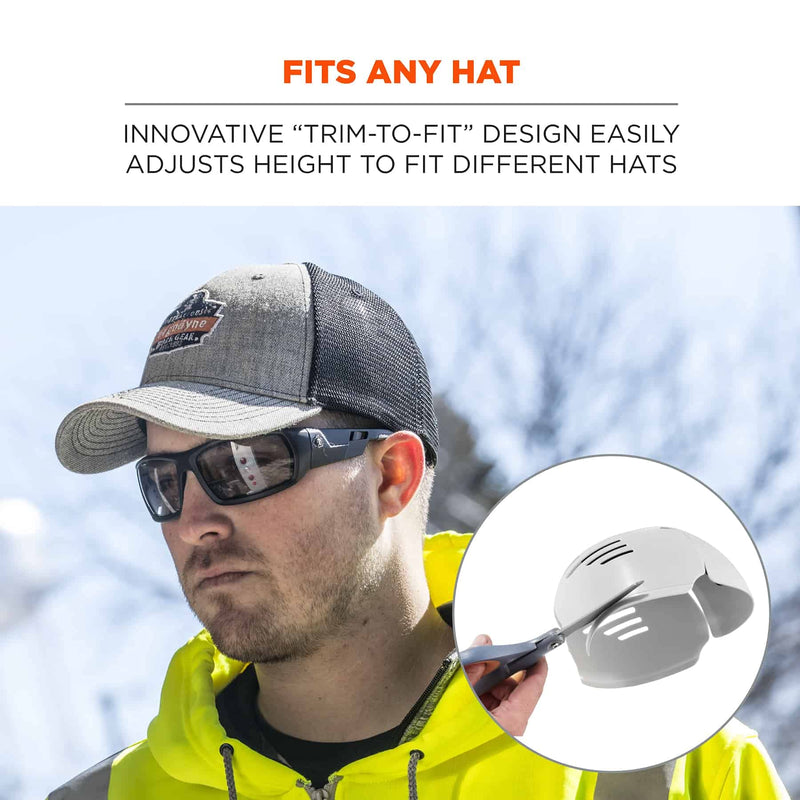 Ergodyne Skullerz 8945 Universal Safety Bump Cap Insert, Lightweight, Fits Into Any Baseball Hat Each