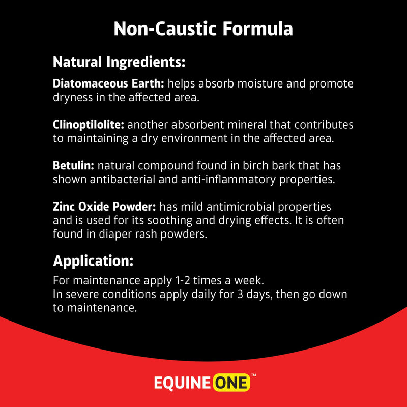 EquiDust - Hoof Powder - Blend Natural Minerals - Dry Heel and Frog | Thrush (7 oz)