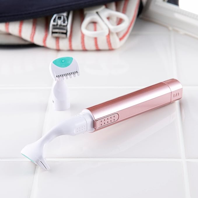 Kai FEMINICARE Sonic Vibrating Razor for Sensitive Zones, Unwanted Hair Care, Shaving VIO, 1 Piece - NewNest Australia