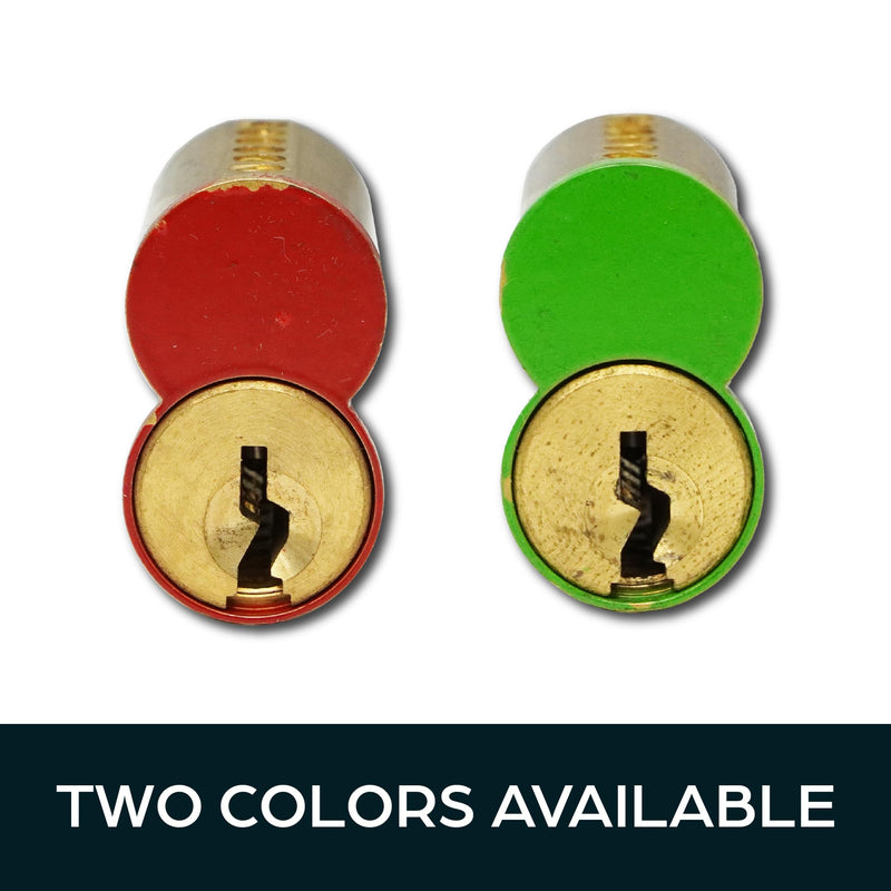 Summit Doorware SFIC Construction Core 7 Pin Red | Best IC Core | Includes 1 Control Key, 2 Operating Keys | Commercial Cylinder Lock Replacement | Used for Temporary Access on Construction Sites