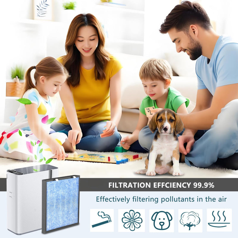 Replacement Filter, Compatible With Dhyala KJ01 Air Purifier