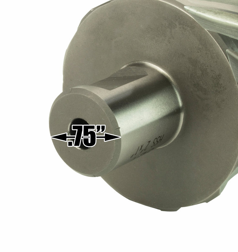 Steel Dragon Tools 2" x 1" High Speed Steel Annular Cutter with 3/4" Weldon Shank