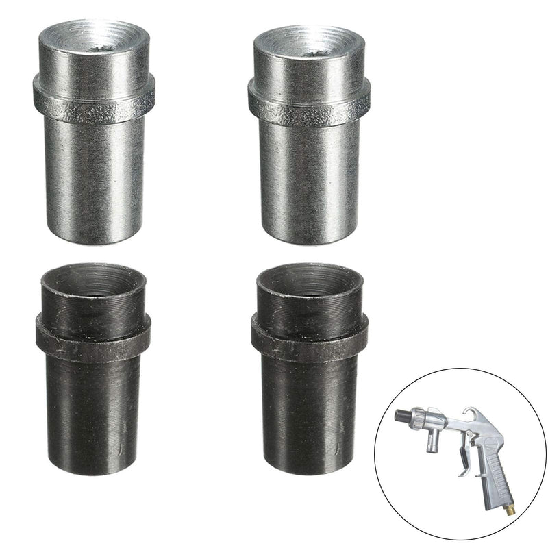 4pcs Ceramic Sandblaster Nozzle Tips,Abrasive Sand Blaster Blasting 4.5mm,5mm,6mm and 7mm Inner Diameter (Pack of 4) 4.5/5/6/7mm