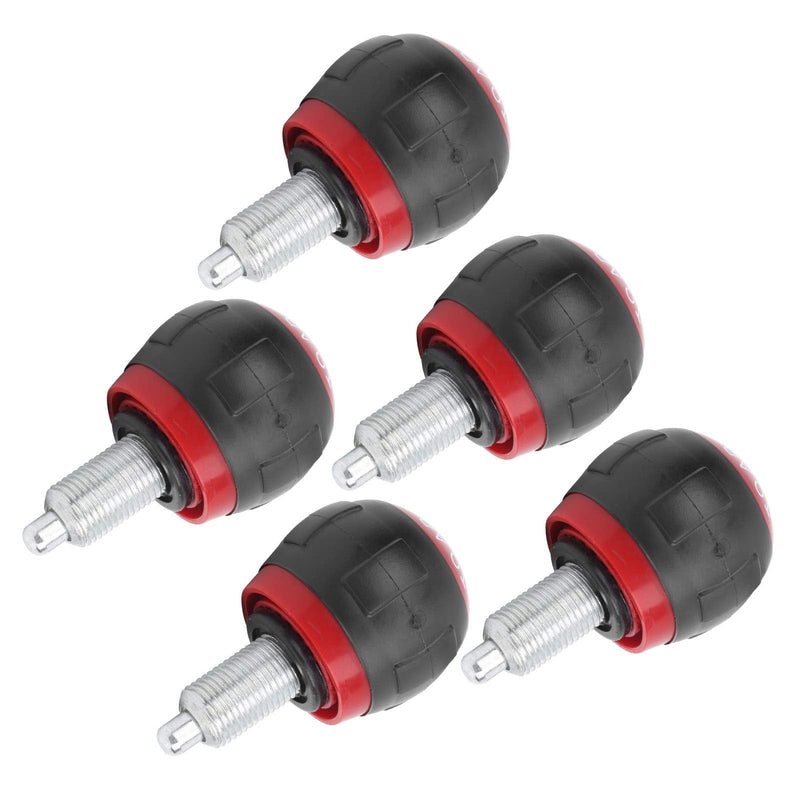 Weight Stack Pin, Durable Synthetic Handle Pull Pins 5 Pack M16 50x45mm for Home Gyms Commercial Fitness Centers Weight Training Enthusiasts Equipment Replacement