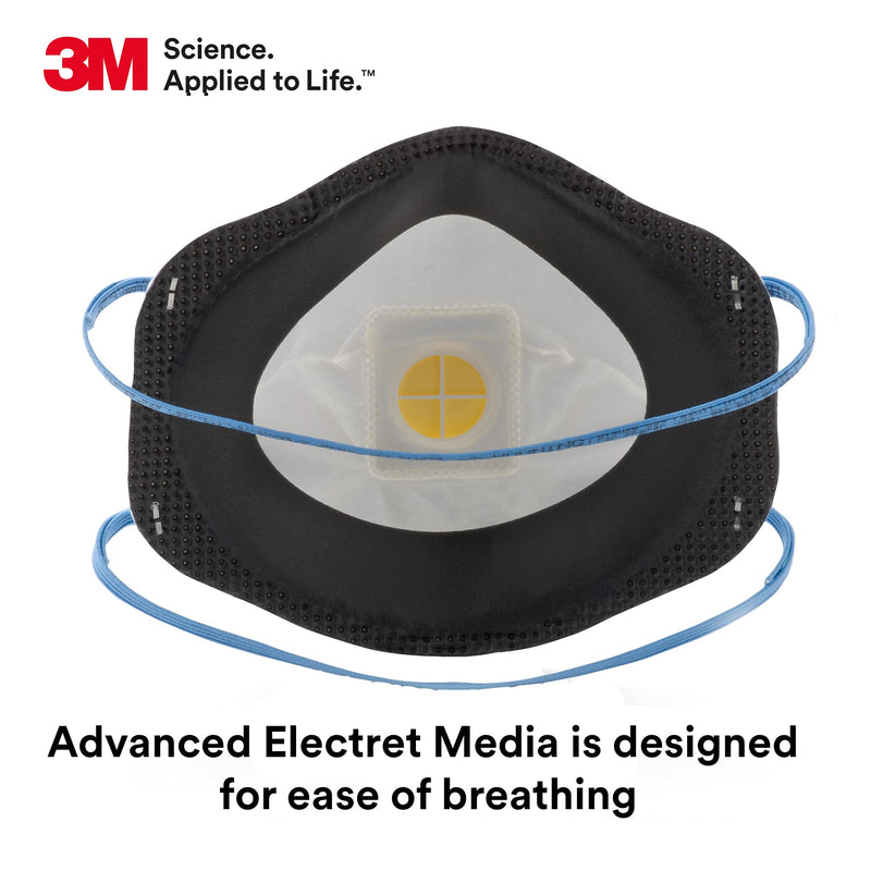 3M Particulate Disposable Respirator 8271, P95, Pack of 10, NIOSH APPROVED