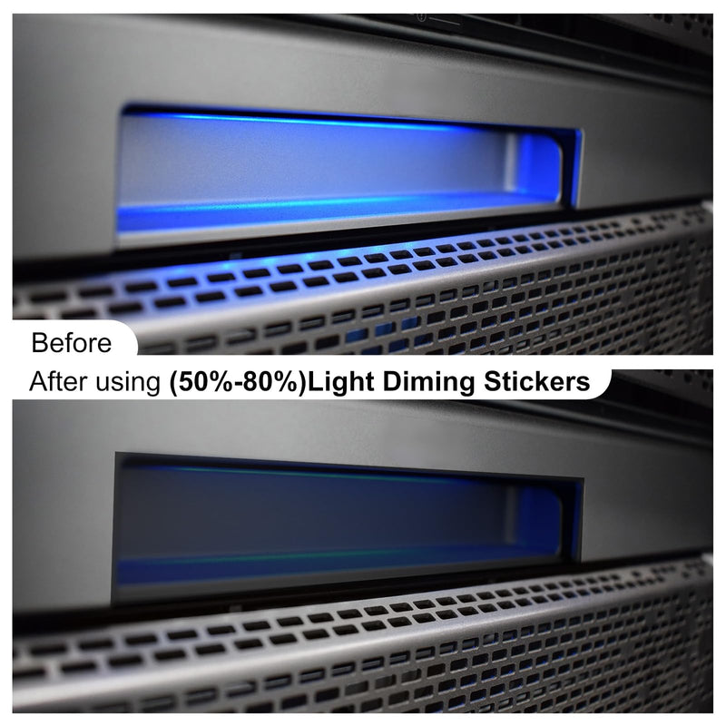 Light Dimming Tape 1.2 inch x 98 Feet, Light Dimming Tape for Electronics, Light Dimming 50% Covers for LED or Routers (50% Dimming) 50-80% Dimming