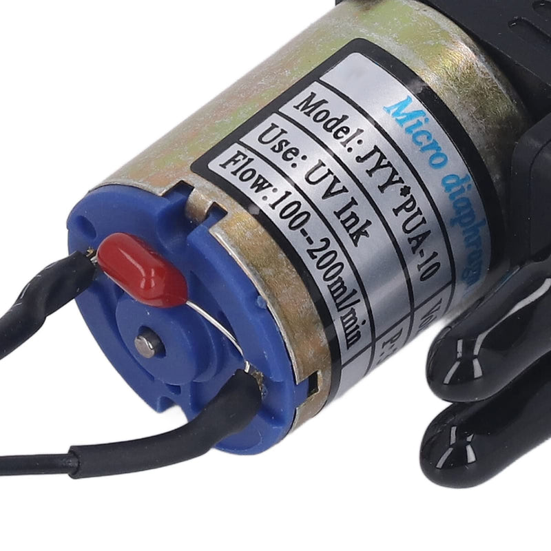 Small Ink Pump 3W Fast Heat Dissipation Plastic Small Printer Inkjet Ink Pump Replacement for Printer Accessories DC24V