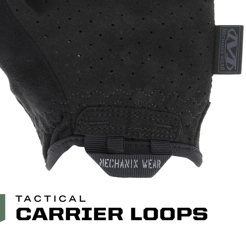 Mechanix Wear Specialty Vent Tactical Gloves - Ventilated Precision Fit High-Dexterity Field Work Gloves - Touchscreen Compatible & Machine Washable - XX-Large - Covert Black