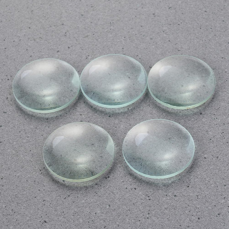 Concave Lens Set, Premium Optical Glass Double Convex and Concave Lens Set, 30mm Diameter, 3 Double Convex, 6 Piece Set Size 2x6pcs As Shownx6pcs