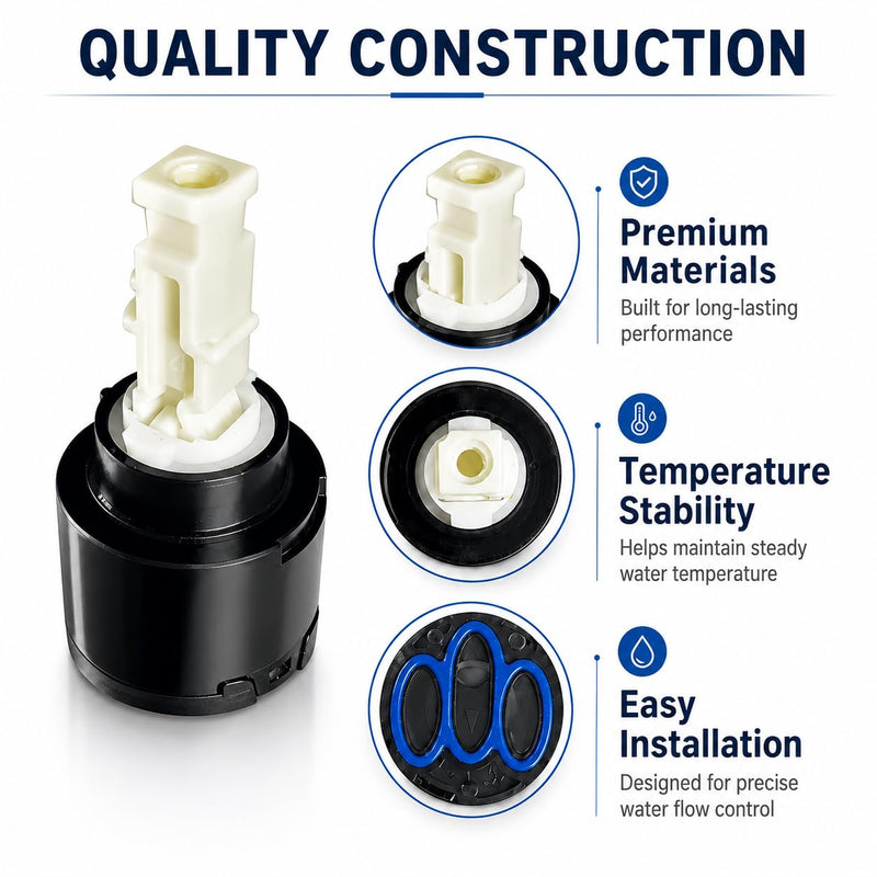 ALITZ RP60114 Faucet Cartridge for Delta Euro-Motion DIAMOND Valve