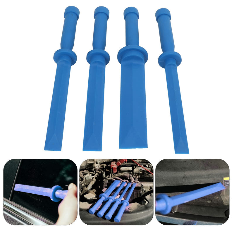 Plastic Chisel Scraper Set, Nylon Handle, Serrated Plastic Blade, Universal Paint Scrapers, CHISEL