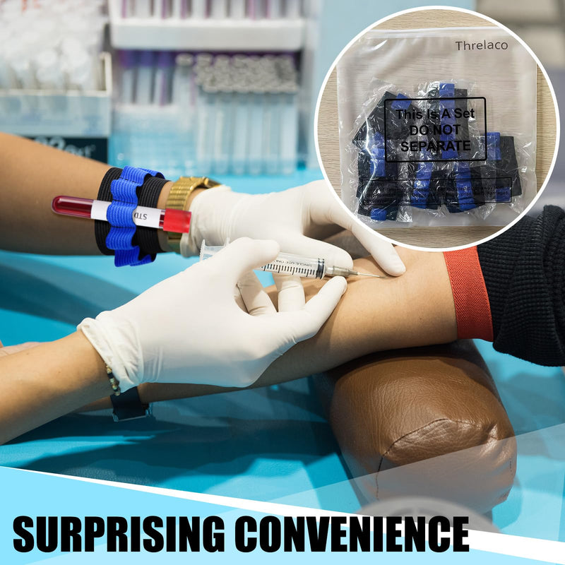 6 Pack Phlebotomy Tube Holder Wristband Blood Draw Tube Bracelet Strap Blood Draw Kit Phlebotomy Caddy Hold 8 Phlebotomy Tubes