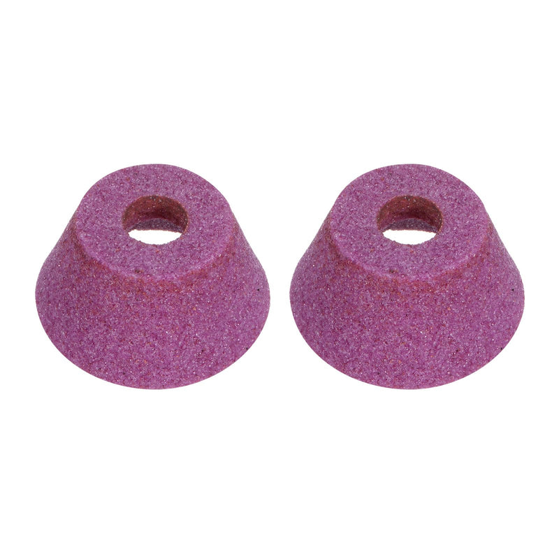 uxcell 2pcs 2-Inch Flaring Cup Grinding Wheel 80 Grits Pink Aluminum Oxide PA Surface Grinding Ceramic Tools