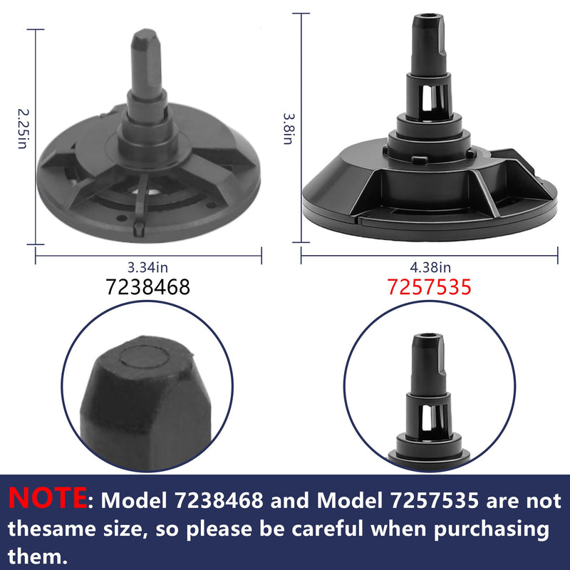 New Upgraded 7257535 Water Softener 1″ High Flow Valve Rotor & Seal Kit