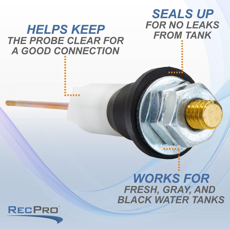 RecPro RV Horst Miracle Probes | RV Fresh Water Tank Probes | 4 Probes Included