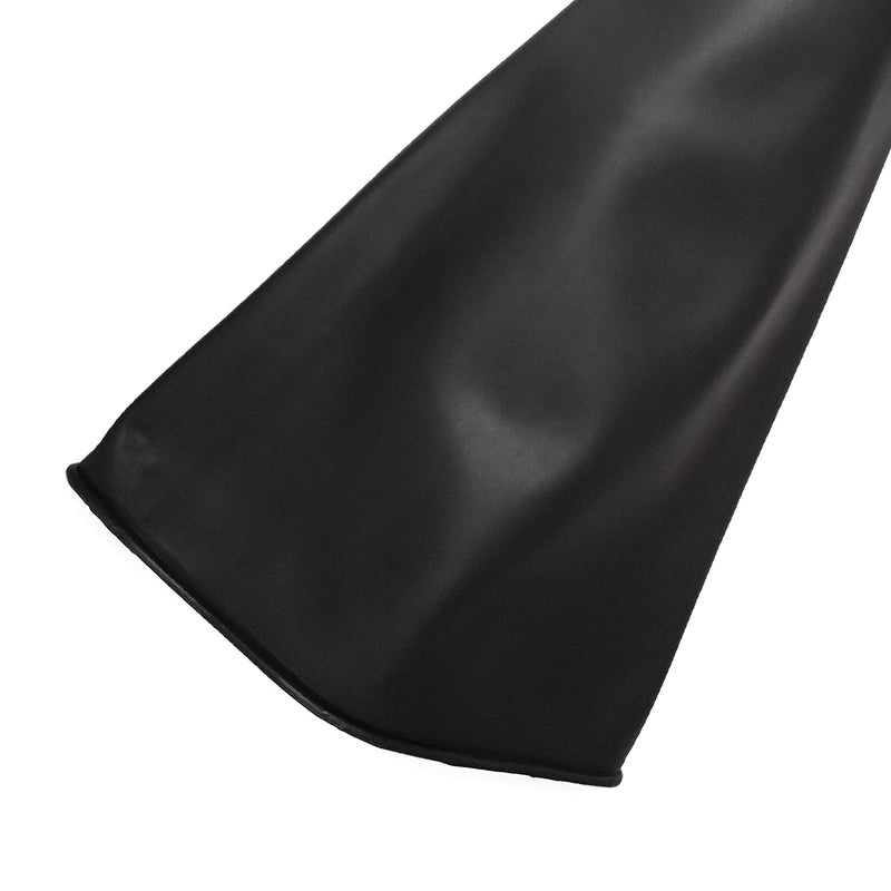 Heavy Duty Sandblasting Gloves 27.5" Rubber Gloves for Sandblaster Protective Safety Work Black Striped