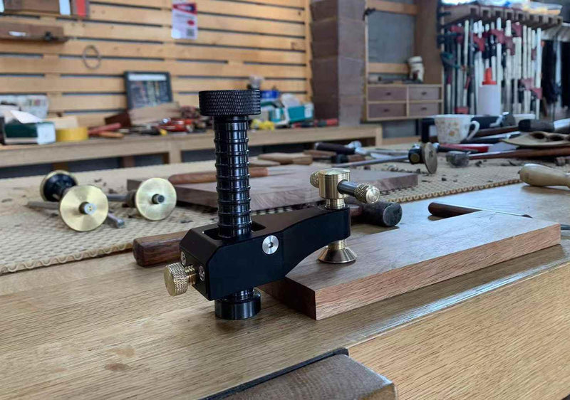 HONGDUI Bench Dog Clamp, Fit for 3/4"(19/20mm) Workbench Dog Hole, Adjustable Dog Hole Clamp for MFT Tables Woodworking Clamp