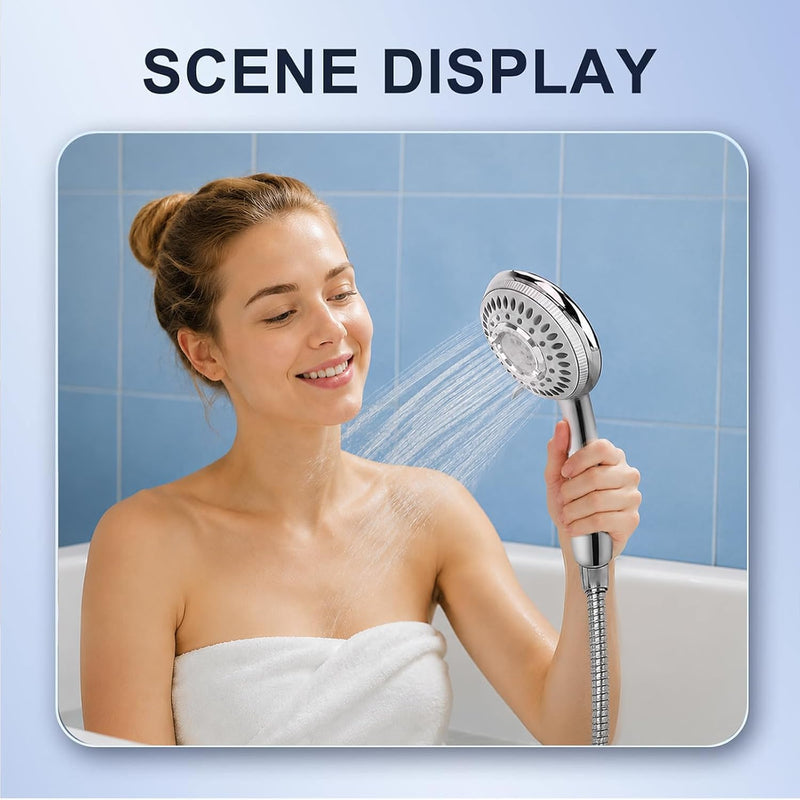 Shower Head Sink - Faucet Bathtub, Hose Sprayer Attachment with 9 Adapters, 79" Hose for Hair Washing, Pet Dog Rinse & Baby Bath, ON/OFF Extension for Tub Faucet, Utility Sink, Laundryroom, Garden | 79" Hose for Hair Washing - NewNest Australia