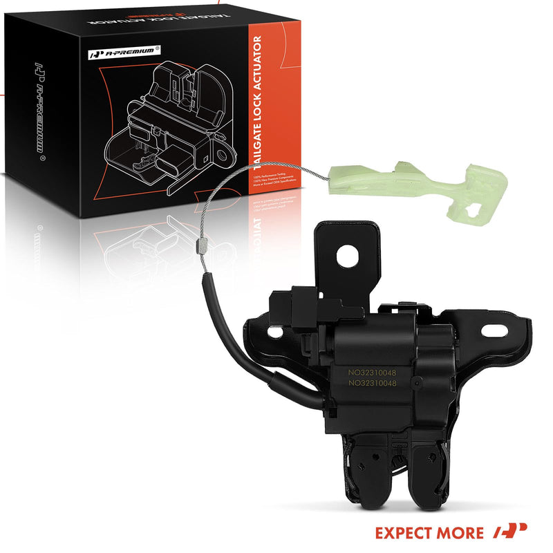 A-Premium Rear Trunk Latch Tailgate Lock Actuator FR3Z5443200A Compatible with Ford Mustang 2015-2019, Fusion 2013-2019 & Lincoln MKZ 2013-2019, Rear Tailgate Lift Gate Latch Lock Actuator