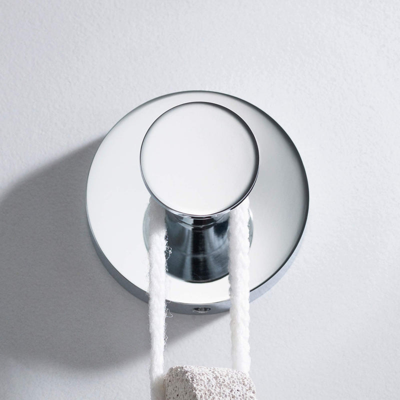 KRAUS Elie Bathroom Robe and Towel Hook, Chrome Finish, KEA-18801CH