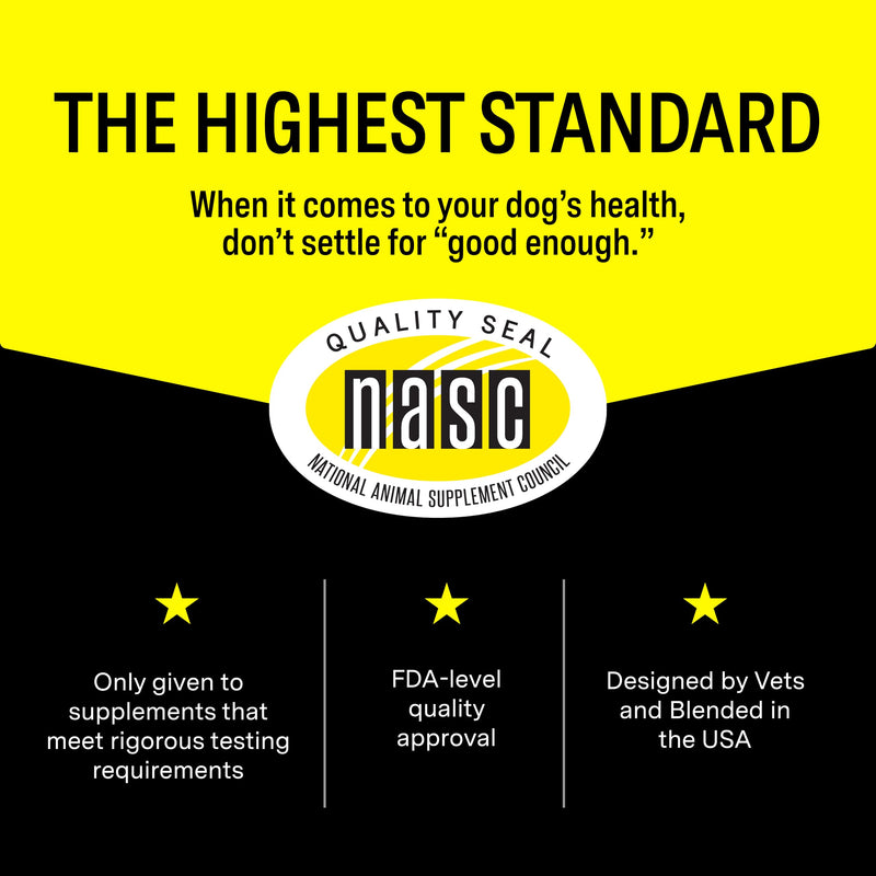 Fi 8-in-1 Dog Health Supplement - Daily Formula Supporting Essential Health Functions - Hip and Joints, Digestion, Skin, and Activity - 19 Active Ingredients (Glucosamine) + 90 Servings - PawsPlanet Australia