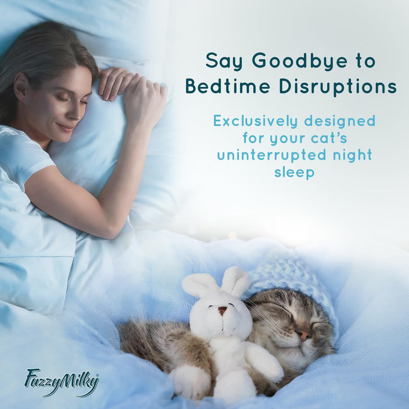 NightCalm Cat Calming Diffuser for Sleep Support - Cordless Cat Pheromone Diffuser Gel, Natural Formula for Cat Anxiety Relief,Scratching,Urine Marking, 60 Day Long Lasting Floral
