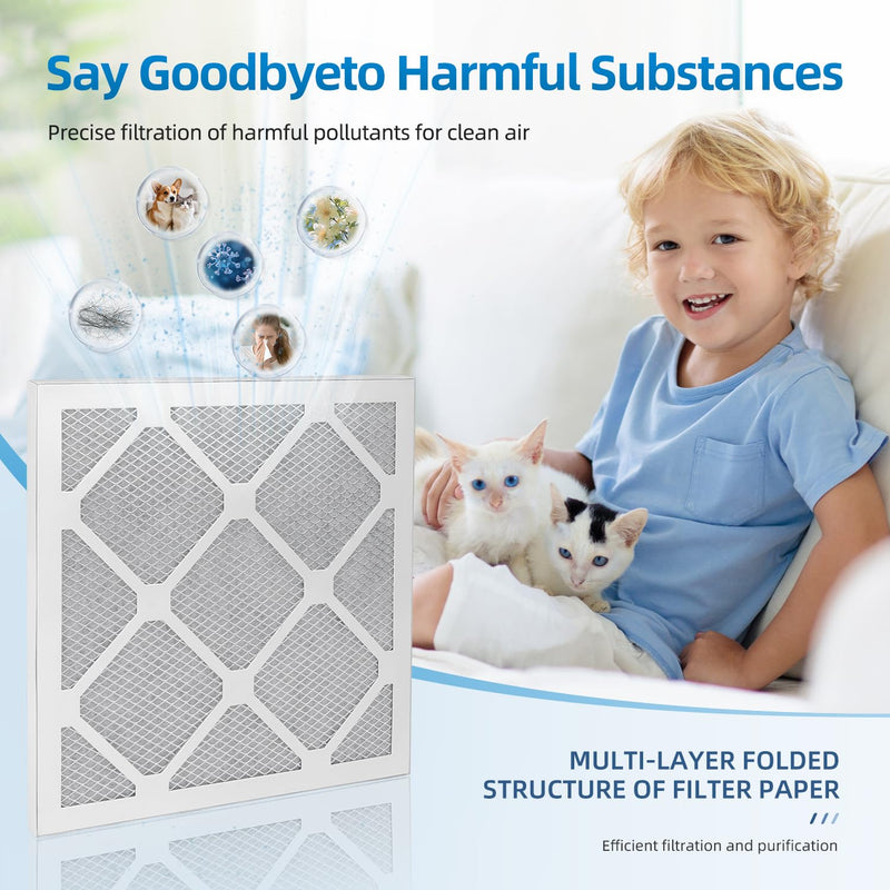 Replacement Filter Compatible with EnviroKlenz Air Purifier 1-Pack