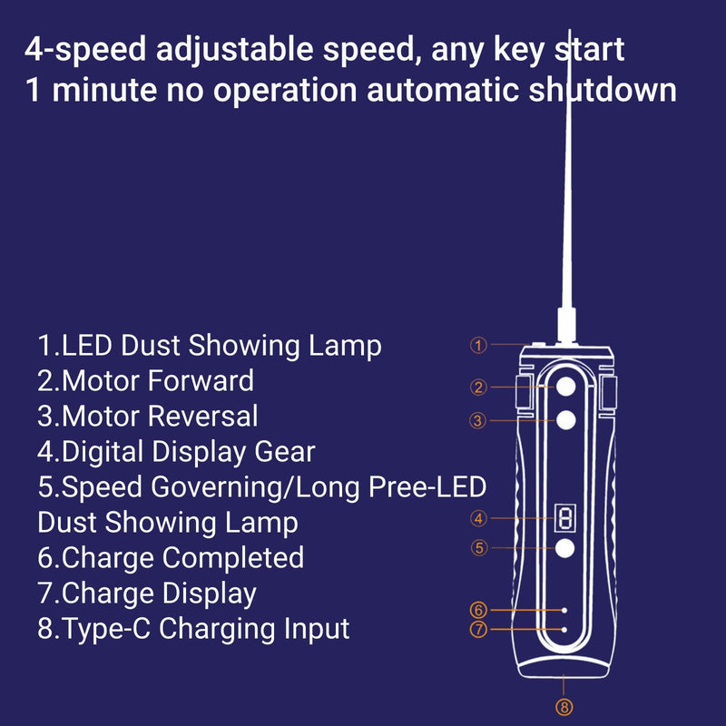 Electric Glue Removal Tool 4 Levels Adjustable Mobile Phone LCD Screen Dry Glue Clean Machine