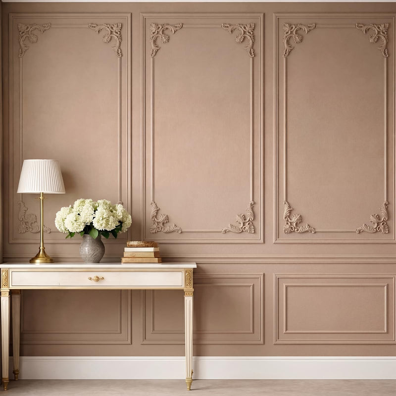 4 Pcs Ceiling Molding Kit, Corners Murals Trim French Style Accent