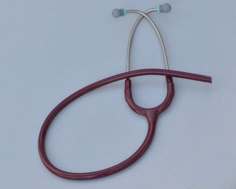 Replacement Tube by MohnLabs fits ALL leading brand SE standard classic Stethoscopes - T3 BURGUNDY