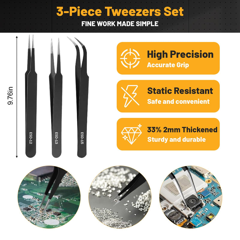 63 Pcs 3D Printer Tools, 3D Printing & Cleaning Tool Kit