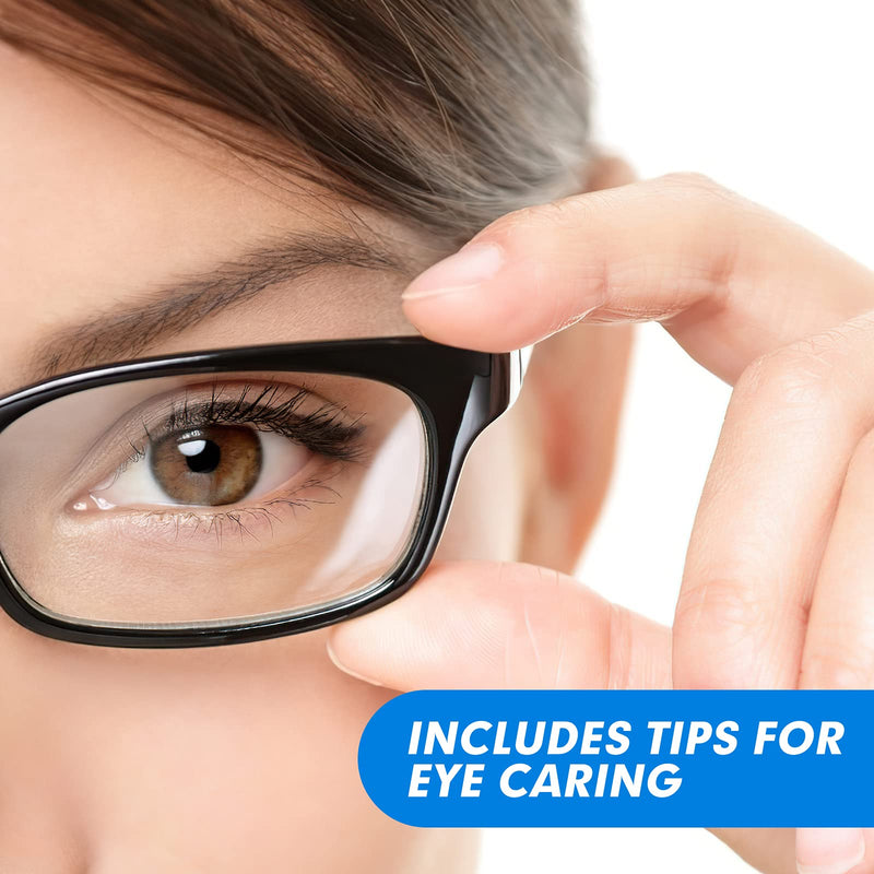 PD Ruler with Instruction Manual - Pupillary Distance Ruler for Pupil Distance Measuring, PD Measurement Tool for Prescription Eyeglasses, Include Eye Care Tips