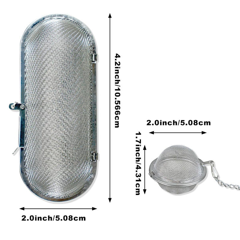 3 Pack Ultrasonic Cleaner Basket, Ultrasonic Jewelry Cleaner Stainless Steel Basket for Ultrasonic Jewelry Cleaner, Parts, Jewelry Steamer, Placed Ultrasonic Cleaning 4.2 Inch