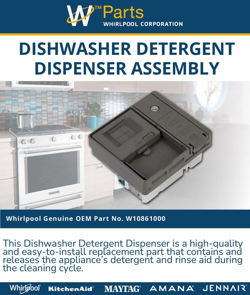 Whirlpool W10861000 Detergent Dispenser