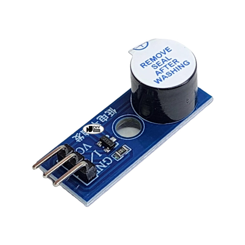 Piezo Buzzer Module, Active Buzzer for Arduino, ESP32, ESP8266, Raspberry Pi, 2 Pieces