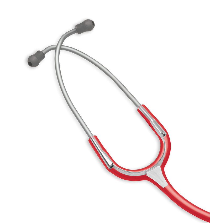 ADC Adscope Lite 619 Ultra Lightweight Clinician Stethoscope with Tunable AFD Technology, Red