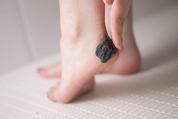 Black Silica Salt Body Scrub, Head Scrub (For Whole Body, Powder), 14.1 oz (400 g) - NewNest Australia