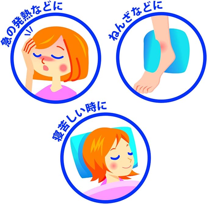 Kiyo Pyrethrum Soft Cool Charge (5 Pieces) Ice Pack Icing [Soft Type] - NewNest Australia
