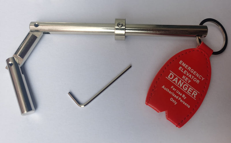 Elevator Door 3-Section Double Drop Emergency Key 6 Pack