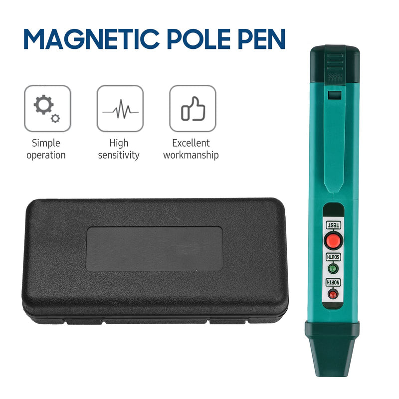 Dioche Polarity Tester, Magnetic Pole Pen Polarity Tester Identify Tool North & South Magnetic Pole Identifier Magnet Detector