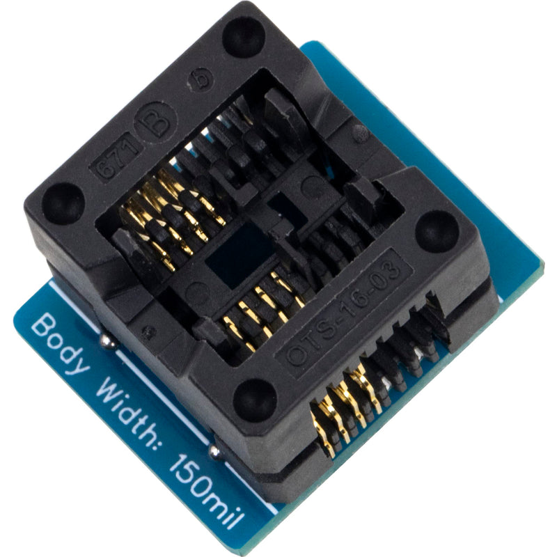 2pcs SOP8 to DIP8 IC Socket 150mil SOP8 Programmer Adapter Socket Converter Module 150mils (2pcs)
