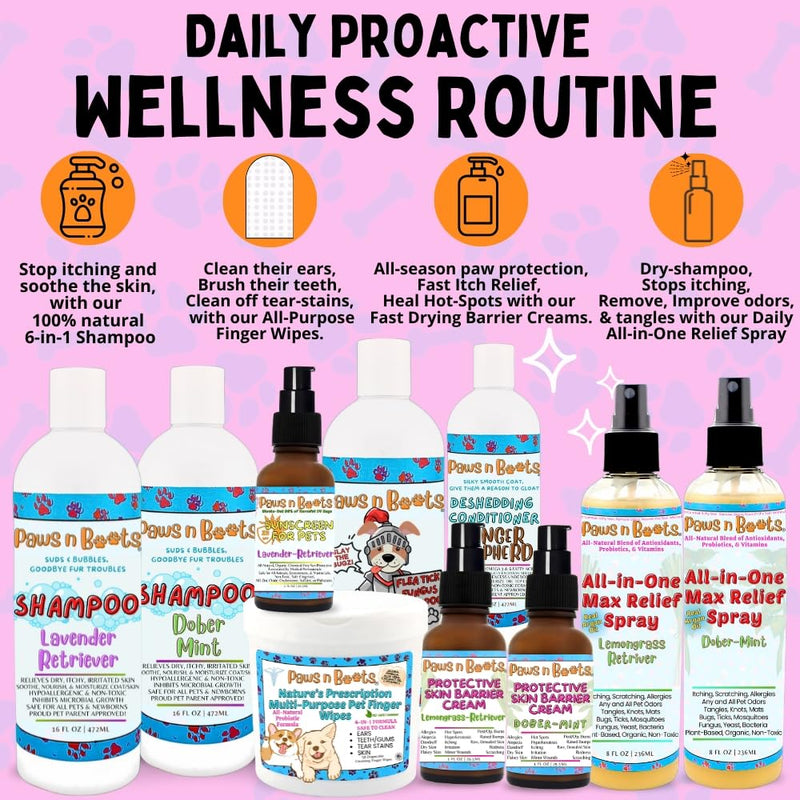 Get The Skunk Out! The Most Effective Skunk Odor Removing Shampoo for Pets Ever Made. All-Natural, Safe, Enzymatic Formula. Patent-Pending Technology. Non-Toxic, Safe to Use on All Pets - PawsPlanet Australia