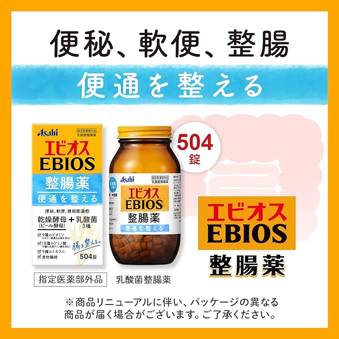 Evios Intestinal Medicine 504 Tablets Lactic Acid Bacteria Intestinal Medicine - NewNest Australia