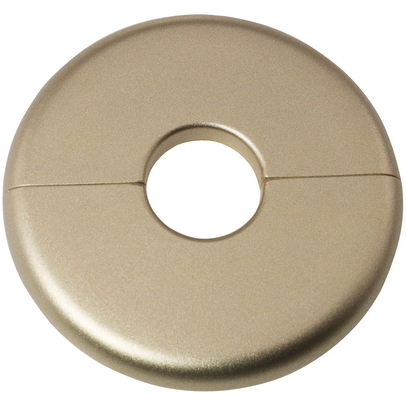 Snap On Escutcheon Plate JJHXSM 2PCS 22x80mm Pipe Hole Air Conditioning Hole Decorative Cover Golden