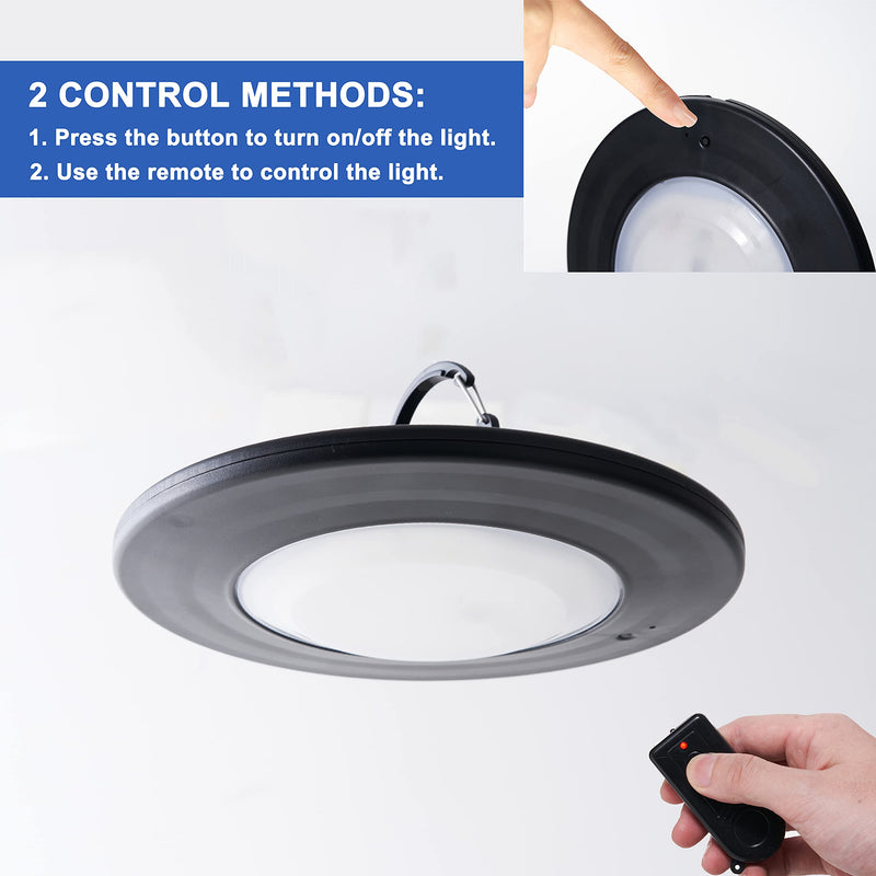 Umbrella Lights with Remote, Rechargeable Patio Cantilever Umbrella Lights with 3 Brightness Modes, for Offset Patio Umbrella in Outdoor & Garden (Black) - NewNest Australia