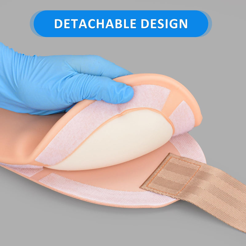 SimCoach Belly Injection Simulator, Subcutaneous Injection Training Pad, Injection Practice Kit for Medical Education, Wearable Abdominal Injection Trainer for Diabetes Insulin Injection Practice
