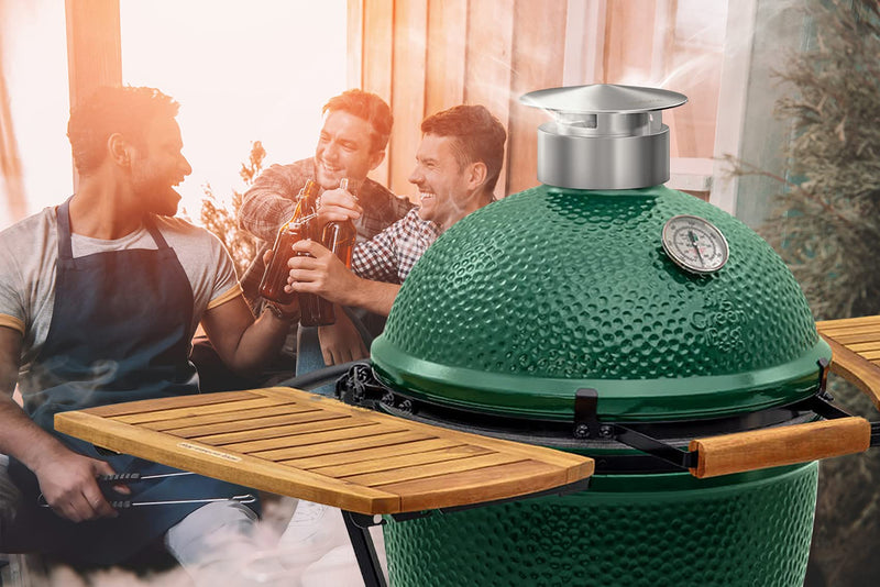 Skyflame Stainless Steel Grill Chimney Top Vent Cap Replacement